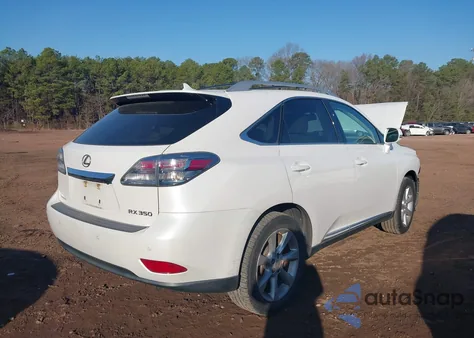 2012 Lexus Rx 350 from USA, damaged, VIN 2T2ZK1BA3CC076282